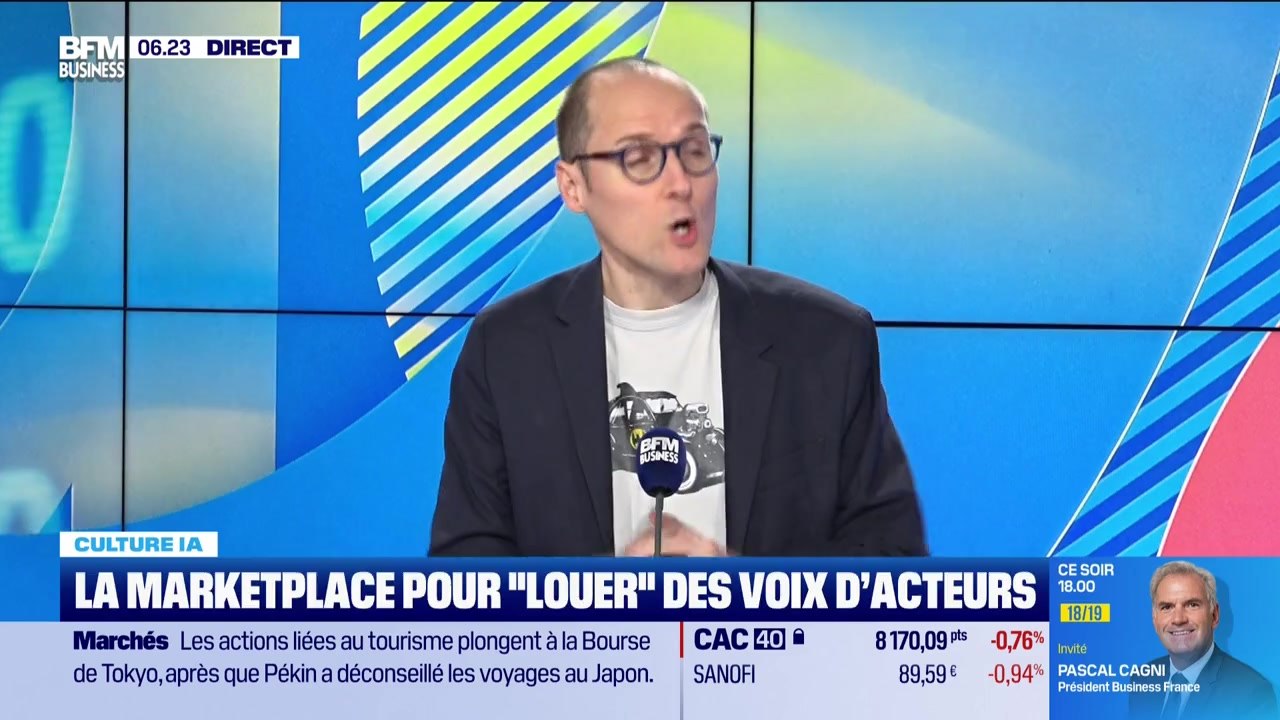Culture IA : La marketpace pour "louer" des voix d'acteurs  - 17/11
