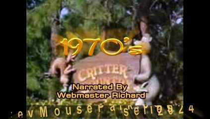 1970s Critter Country Restaurants Disneyland History