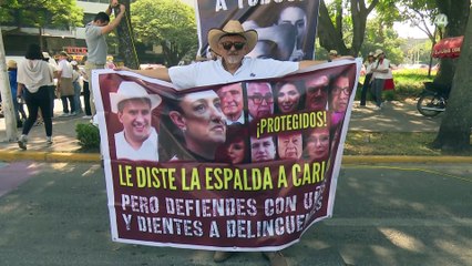Más de 20 mil personas Marcharon en Guadalajara en apoyo a Carlos Manzo