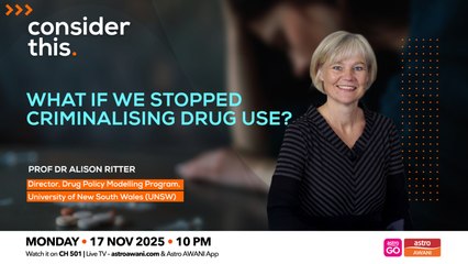 Consider This: What If We Stopped Criminalising Drug Use?