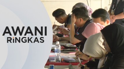 AWANI Ringkas: Proses kertas undi