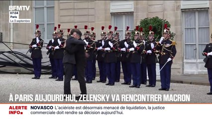 Guerre en Ukraine: Emmanuel Macron reçoit Volodymyr Zelensky à Paris