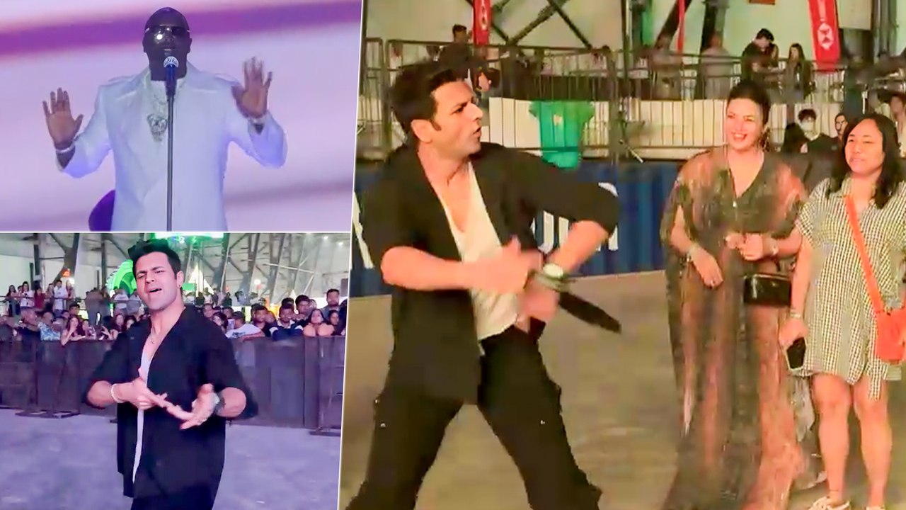 Power Couple Divyanka Tripathi & Vivek Dahiya’s Energy At Peak As They Enjoy AKON's Live In Mumbai