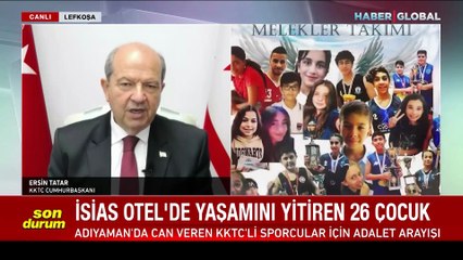 Adıyaman'da can veren KKTC'li sporcular için adalet arayışı... Ersin Tatar: Sorumlulardan hesap sorulacak
