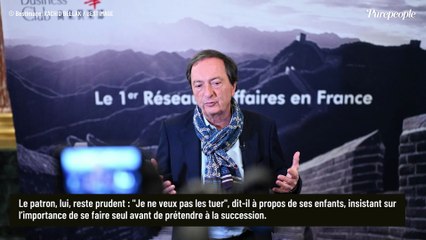 Pour Michel-Edouard Leclerc, la question de la relève se pose désormais : deux de ses quatre enfants ont déjà intégré le groupe