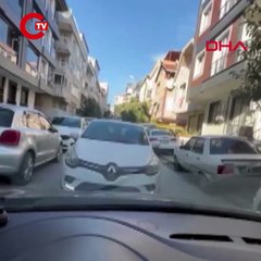 Avcılar'da ters yönden geldi, eşi ve bebeğinin yanında saldırdı