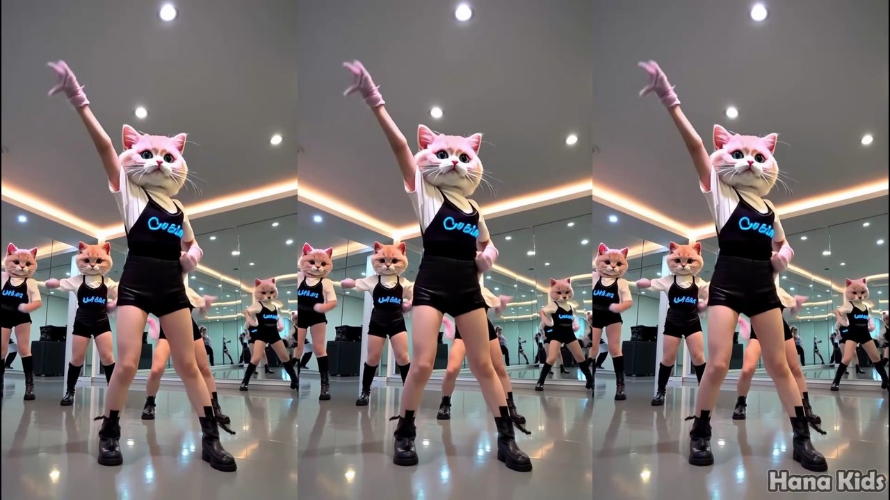 😻 Dancing Kittens in Sync! ✨ Funny Cats Video 💃🐱💫 Dangdut