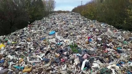 Hundreds of tons of waste dumped in southern England spark ‘ecological disaster’ warning