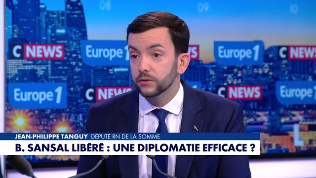 Jean-Philippe Tanguy revient sur la libération de l'écrivain Boualem Sansal