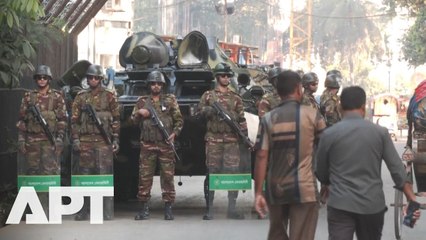 Bangladesh's Dhaka On Edge As Armoured Convoys Guard Sheikh Hasina Verdict Day | APT