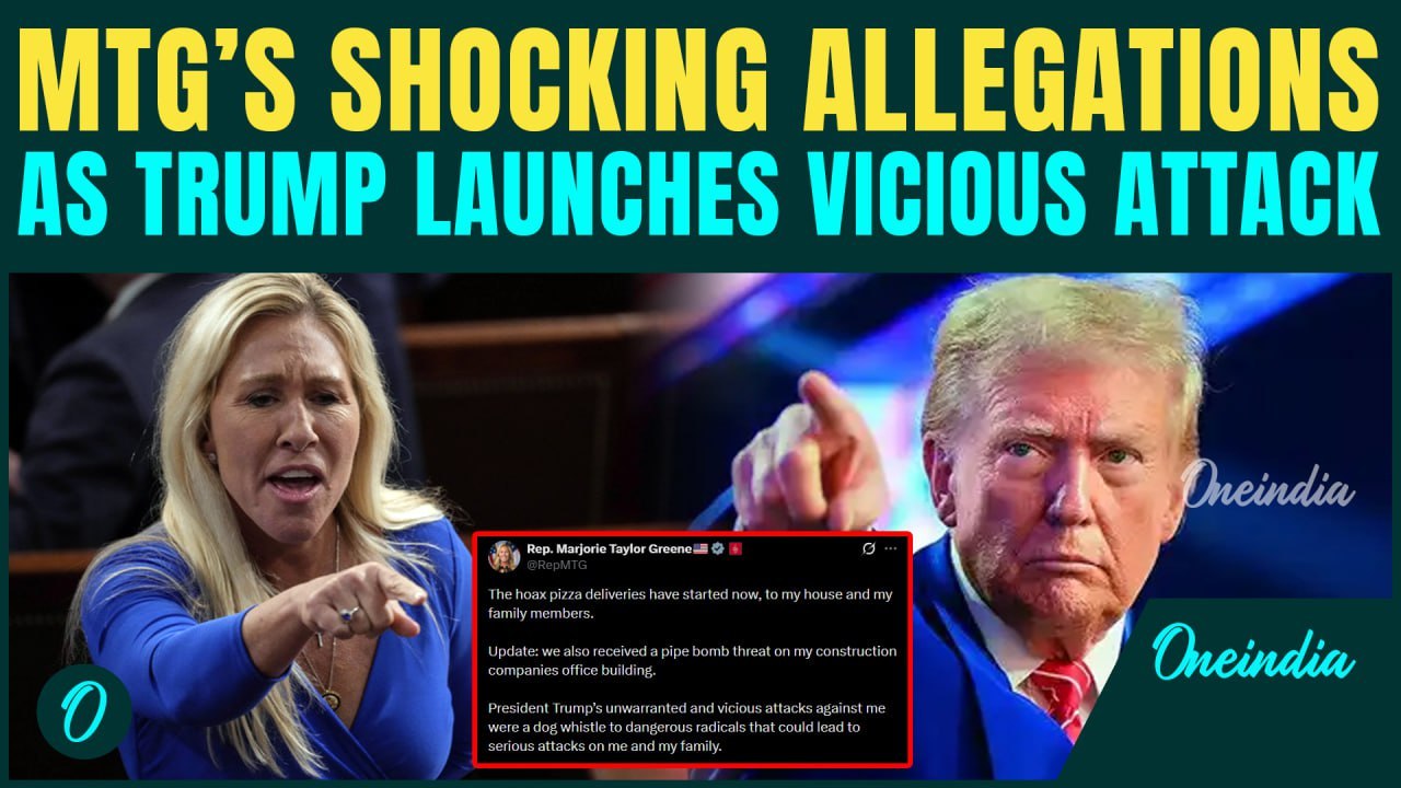 Trump Plotting to BOMB Marjorie T. Greene? MTG claims Bomb Threats as Epstein Files Feud Escalates