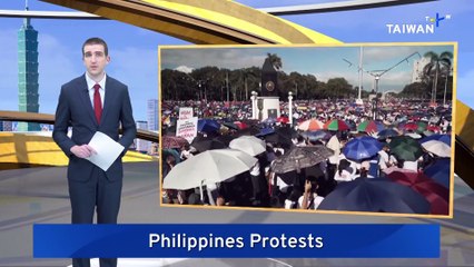 Thousands in Manila Protest Gov't Corruption Following Deadly Typhoons
