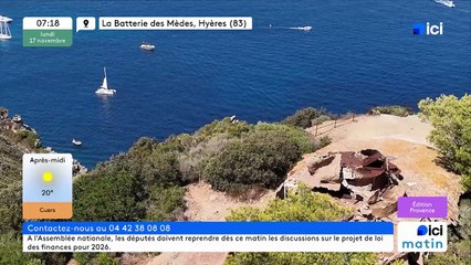 17/11/2025 - ici matin par ici Provence en vidéo