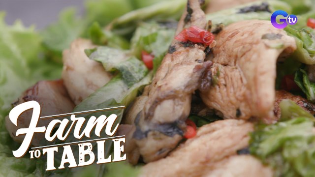 Chef JR Royol cooks ‘Mint Chicken’ using Black Chicken! | Farm to Table