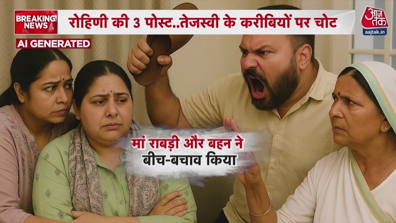 चुनाव में हार के बाद लालू परिवार में बढ़ा विवाद,...