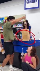 “ Don't Miss This Funny Insane Clip Cashier shocked 🤣🤣”