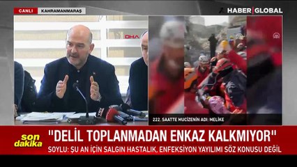 Bakan Soylu: Antakya'da 2 konuttan 1'i ya yıkık ya ağır hasarlı