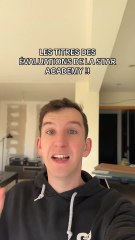 LES TITRES DES ÉVALUATIONS | STAR ACADEMY 2025 ⭐️