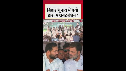 ब‍िहार में महागठबंधन की हार के पीछे क्या रहीं वजहें?