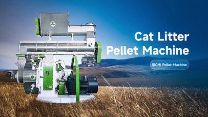Cat Litter Pellet Machine Details Display | Bentonite & Tofu Litter Processing