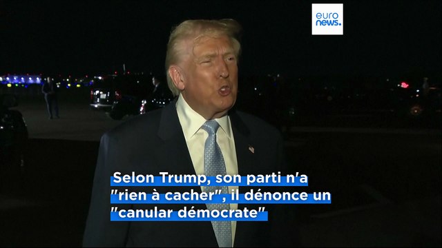 Trump change d'avis et demande aux élus républicains de voter pour la divulgation des dossiers Epstein