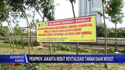 Pemprov Jakarta Kebut Revitalisasi Taman Daan Mogot Usai Dugaan Praktik Prostitusi