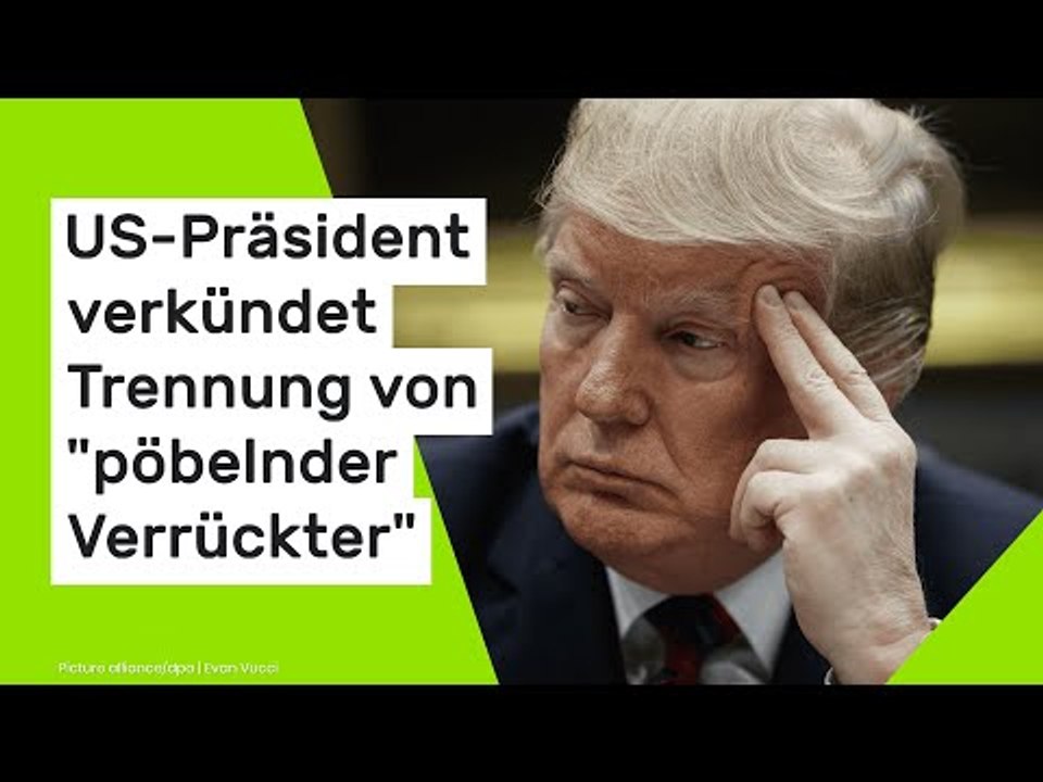Trump sägt Marjorie Taylor Greene ab: US-Präsident verkündet Trennung von 'pöbelnder Verrückter'
