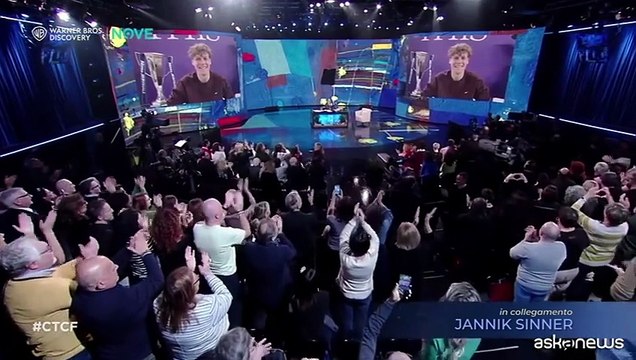 Sinner a Che tempo che fa dopo la vittoria alle ATP Finals