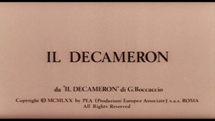 El decamerón 1971 HD 1080 Español Completa Angela Luce, Silvana Mangano