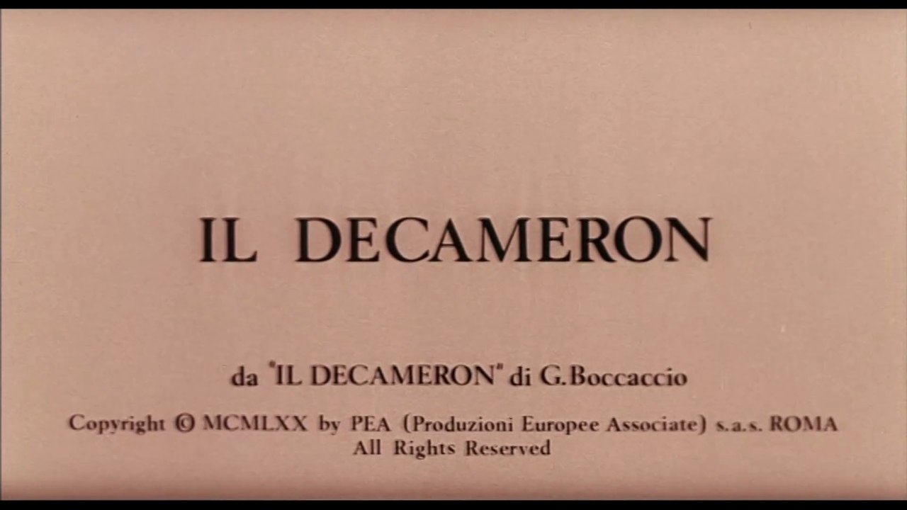 El decamerón 1971 HD 1080 Español Completa Angela Luce, Silvana Mangano