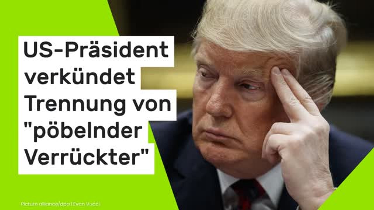 Donald Trump sägt Marjorie Taylor Greene ab: US-Präsident verkündet Trennung von 'pöbelnder Verrückter'