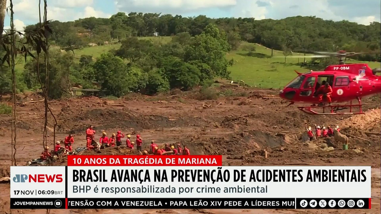 Brasil avança na prevenção de acidentes ambientais após 10 anos de Mariana