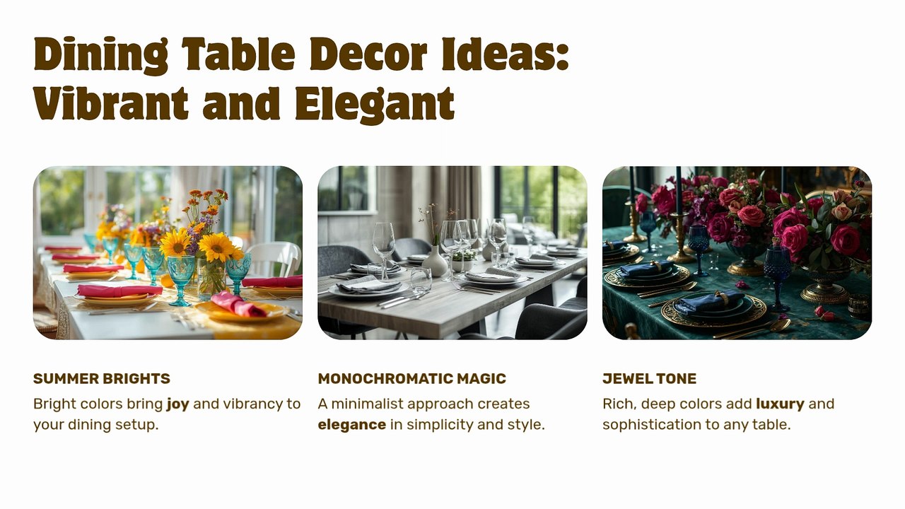 Dining Table Décor Ideas 2025 | Elegant Table Styling, Centerpieces, Aesthetic Home Decor & Budget Makeover  Upgrade your home with these beautiful and modern dining table décor ideas for 2025. In this video, you’ll discover elegant styling tips, centrepi