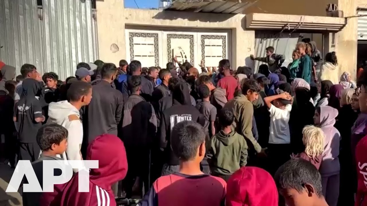 Two Hours For A Loaf: Palestinians Struggle Through Endless Bread Lines In Khan Younis | APT