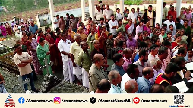 ബിഎൽഒ അനീഷ് ജോർജിന്റെ സംസ്കാര ചടങ്ങുകൾ പൂർത്തിയായി