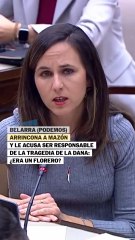 Belarra, a Mazón: “Usted es el responsable de la muerte de 229 personas”