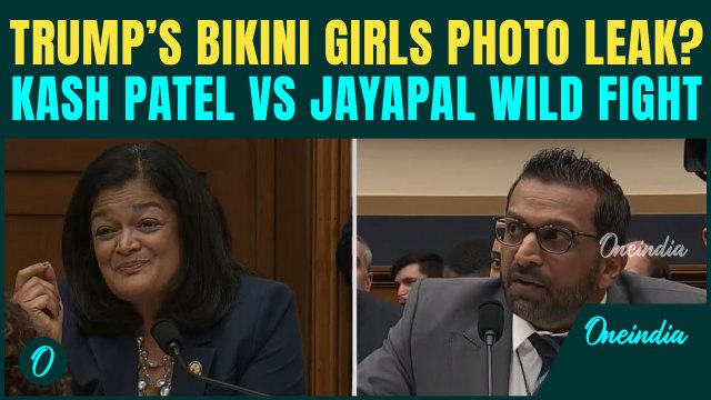 Kash Patel GRILLED Over Trump’s Epstein Secrets | Kash Patel Vs Jayapal EXPLODES Over Epstein Files