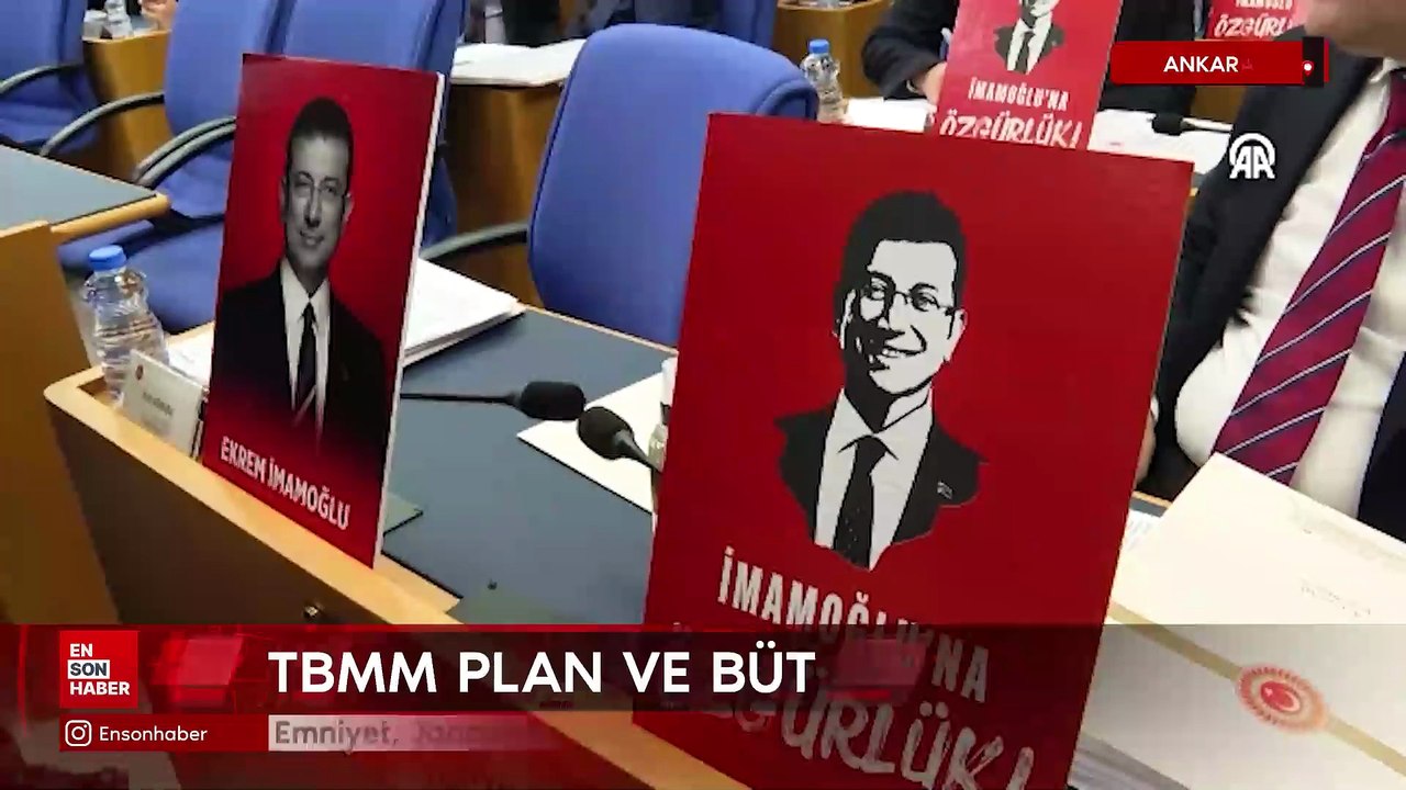 İçişleri Bakanlığı'nın 2026 yılı bütçesi TBMM Plan ve Bütçe Komisyonu'nda