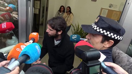 Cayetano Rivera, a su llegada al juicio por su accidente de tráfico: "Me despisté"