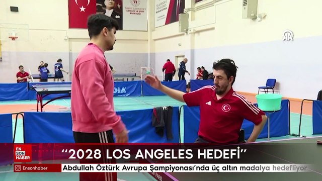 Abdullah Öztürk Avrupa Şampiyonası’nda üç altın madalya hedefliyor