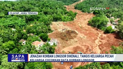 Identifikasi Korban Longsor Cilacap: Posko Antemortem Dibuka, Begini Momen Keluarga Kenali Korban