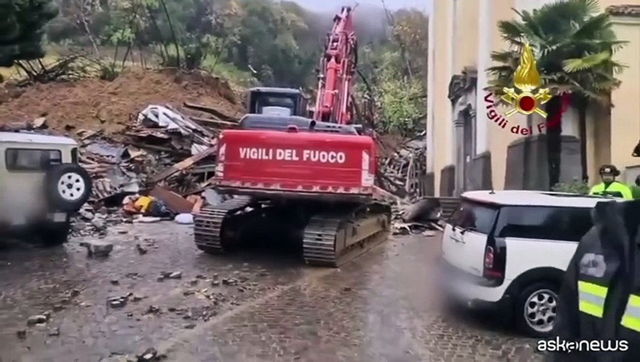 Frana nel Goriziano, crollano tre edifici: ci sono due dispersi