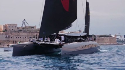 Rolex Middle Sea Race 2025 : Allegra claims Multihull Line Honours  2025 Rolex Middle Sea Race