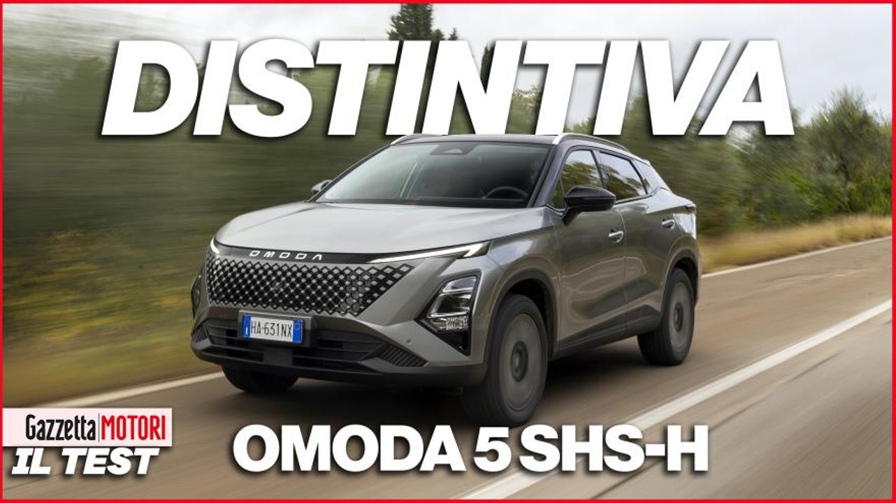 Omoda 5 Shs-H: il nuovo Suv compatto super ibrido da 900 km di autonomia