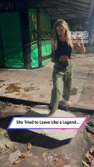 She Surfed Out of the Party… Until Gravity Had the Last Word!|| Heartsome 💖