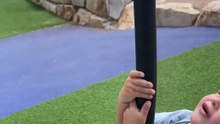 He Tried the Zip Line Alone… and It Ended with a Funny Fall!|| Heartsome 💖
