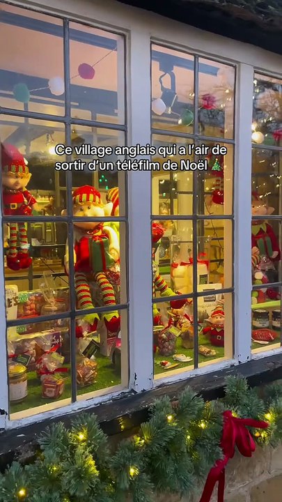 Ce village anglais qui a l'air de sortir d'un téléfilm de Noel