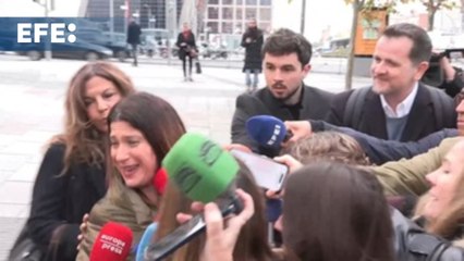 Leire Díez comparece en los Juzgados de Plaza de Castilla