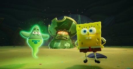 Mit Spongebob und Patrick rasen und knobeln wir uns durch ihr neues Abenteuer Giganten der Gezeiten