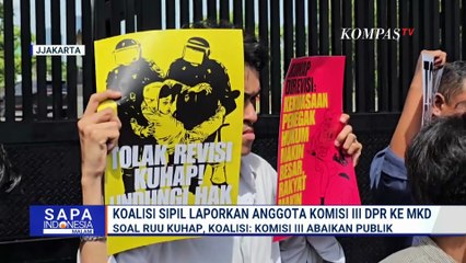 Soal RUU KUHAP, Koalisi Sipil: Komisi III Abaikan Publik | SAPA MALAM